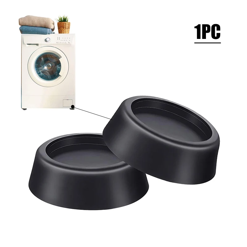 

4Pcs Anti Vibration Feet Pads PVC Mat Slipstop Silent Universal Washing Machine Refrigerator Support Dampers Stand