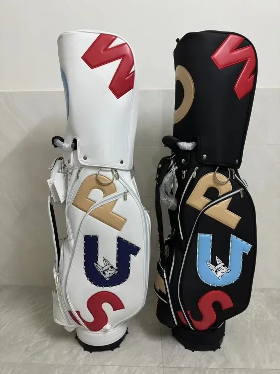 

New Japanese MU Golf Standard Bag Women's Lightweight Golf Club Bag Cartoon Letter Caddy Bag 골프가방