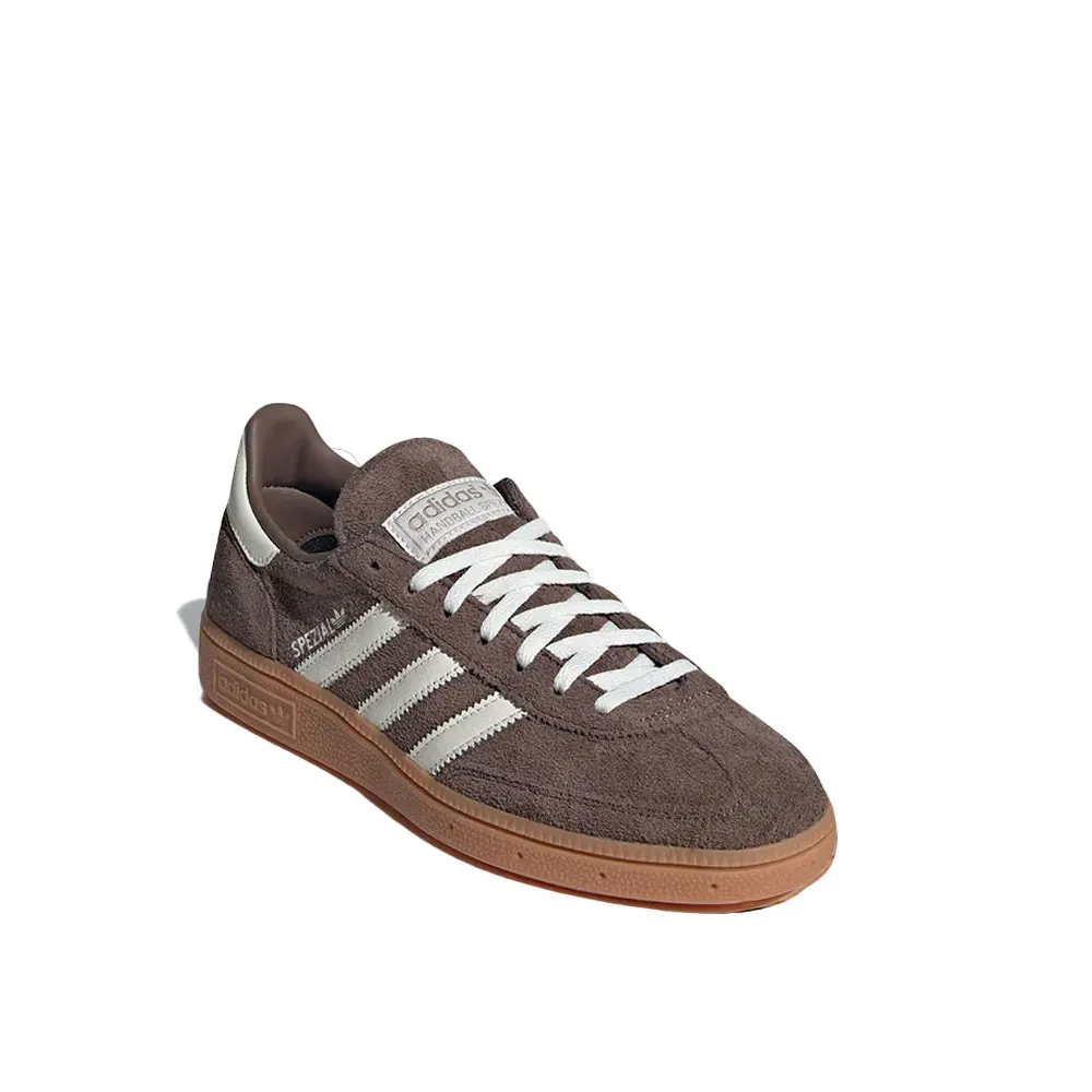 Фото Adidas Originals HANDBALL SPEZIAL Удобные низкие кроссовки для женщин коричневого цвета IF6490 №4