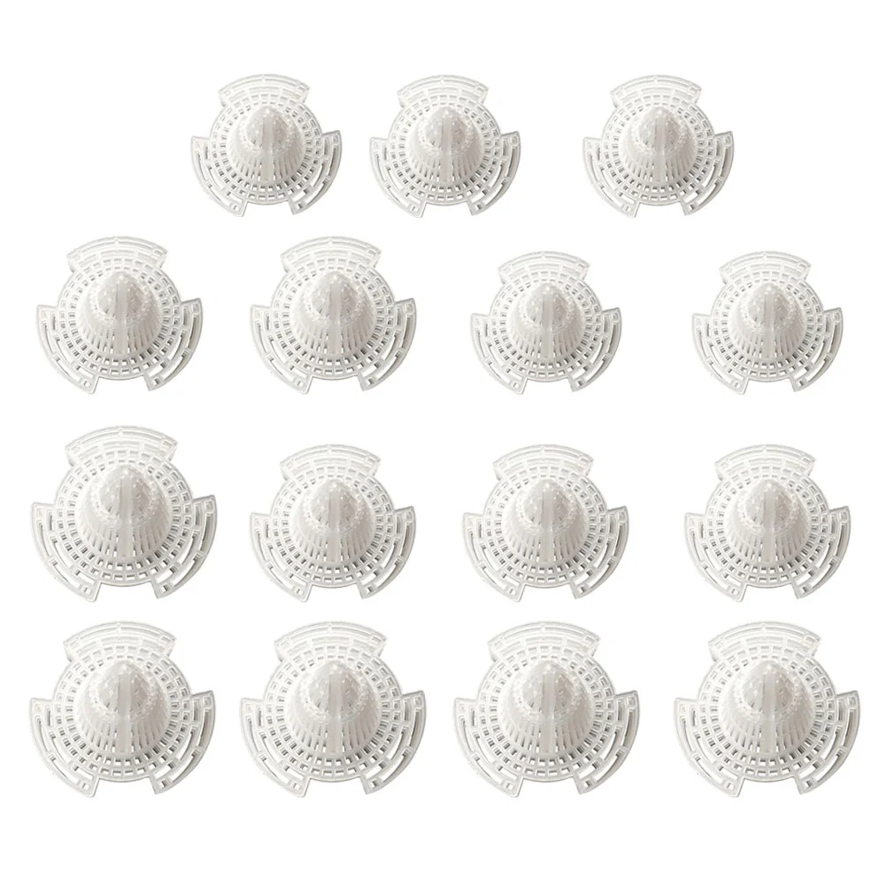 

15pcs Flower Pot Hole Mesh Pads Plastic Mesh Pad Filters Flowerpot Accessory