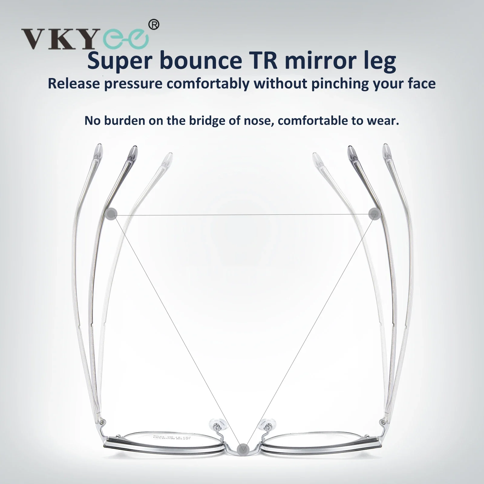 VICKY модные простые ретро овальные очки из сплава оправа сто моделей могут быть