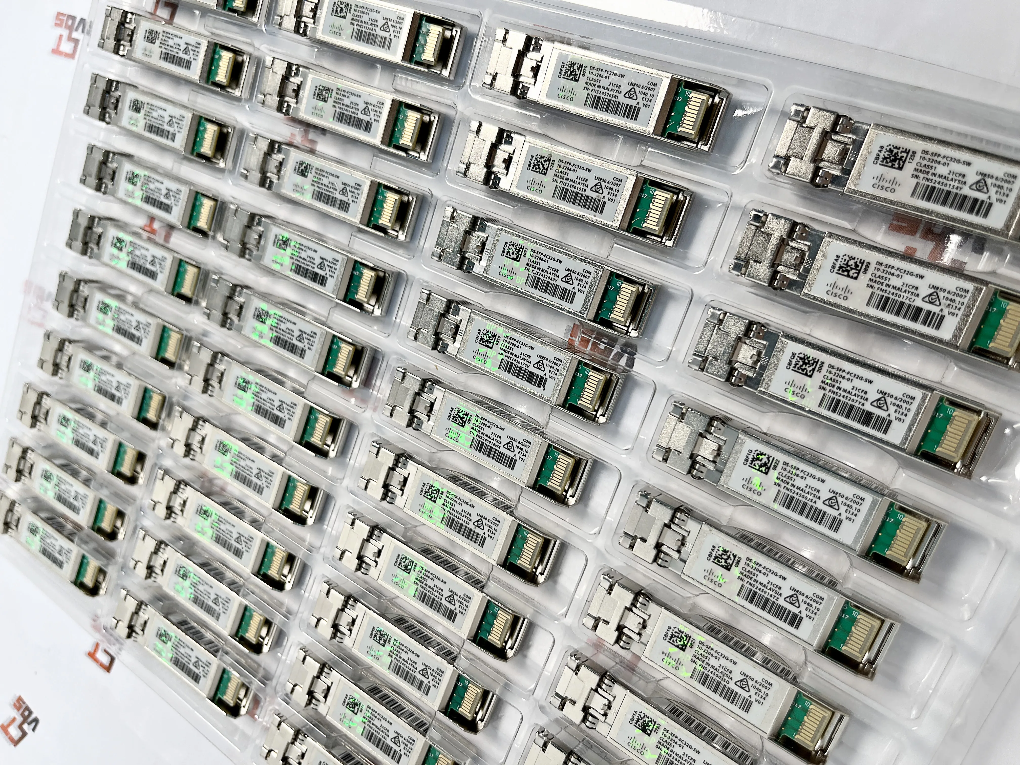 Cisco DS-SFP-FC32G-SW  10-3206-01 Fibre Channel SW SFP+ Optical Fiber Module 850nm MMF With Hologram Label