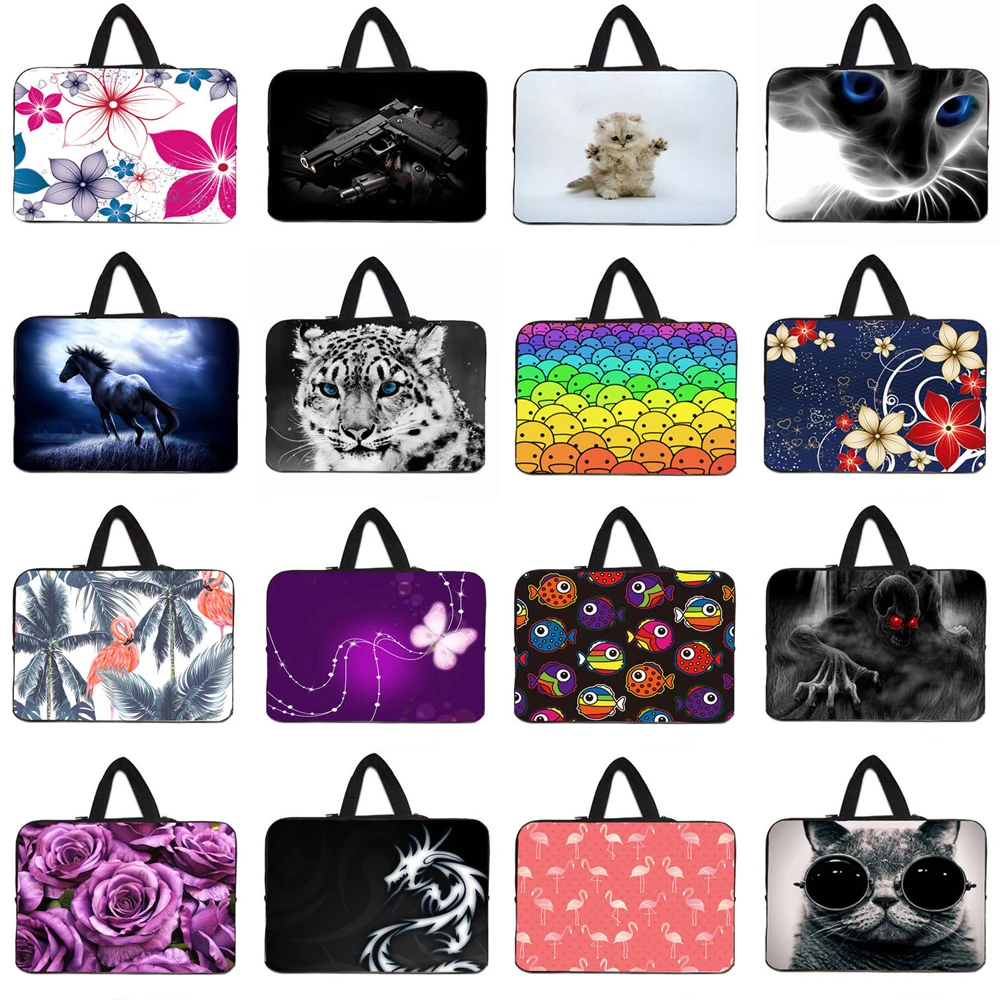 

Viviration Capa Para Notebook Handbag Case For 10/12/13/14/15.4/15.6/17 Inch Laptop Handbag Carry Bags For Dell XPS Honor Lenovo