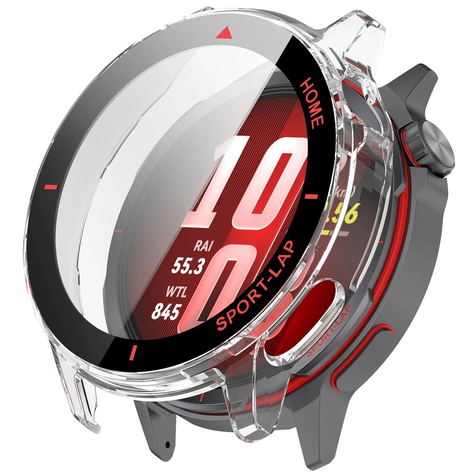 Фото Чехол для Huawei Watch GT Runner 2 с HD-стеклом, защитный чехол от падений, аксессуары для Huawei Watch GT Runner 2, защитный бампер №5