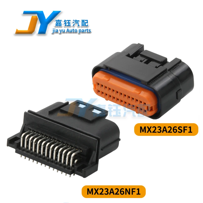 Автомобильный водонепроницаемый коннектор JAE 26-контактный MX23A26NF1 MX23A26SF1, штепсельная Вилка блока управления ECU, концевой держатель