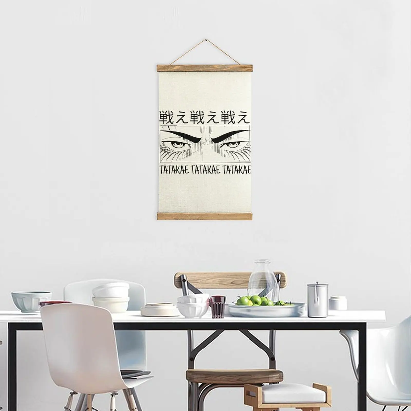 Горячая Распродажа Tatakae Essential для продажи подвесная Картина на холсте висящая