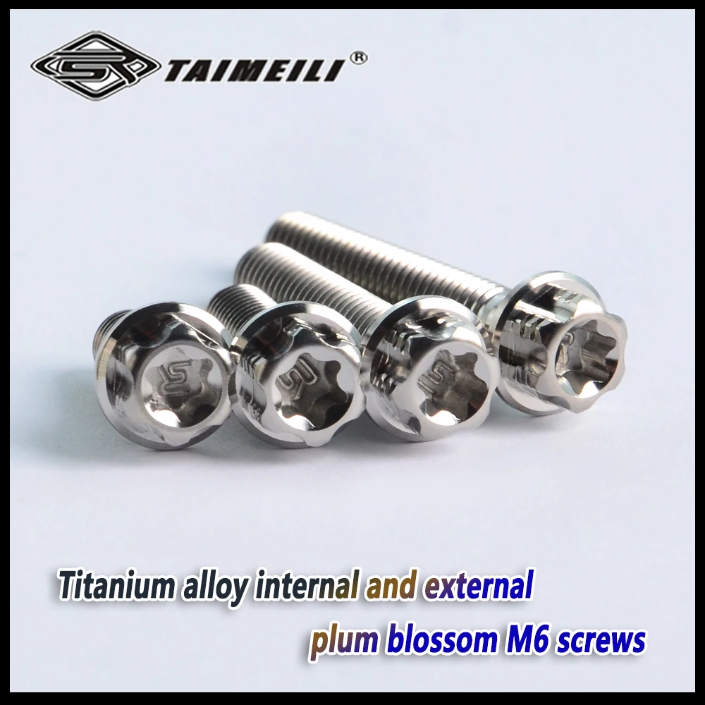 

Титановые винты TAIMEILI TORX M6х15-90мм