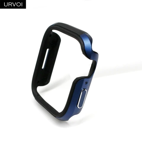 URVOI Case for Apple Watch protector series 9 8 7 654 TPU+aluminium alloy cover bumper for iWatch anti shock colorful color
