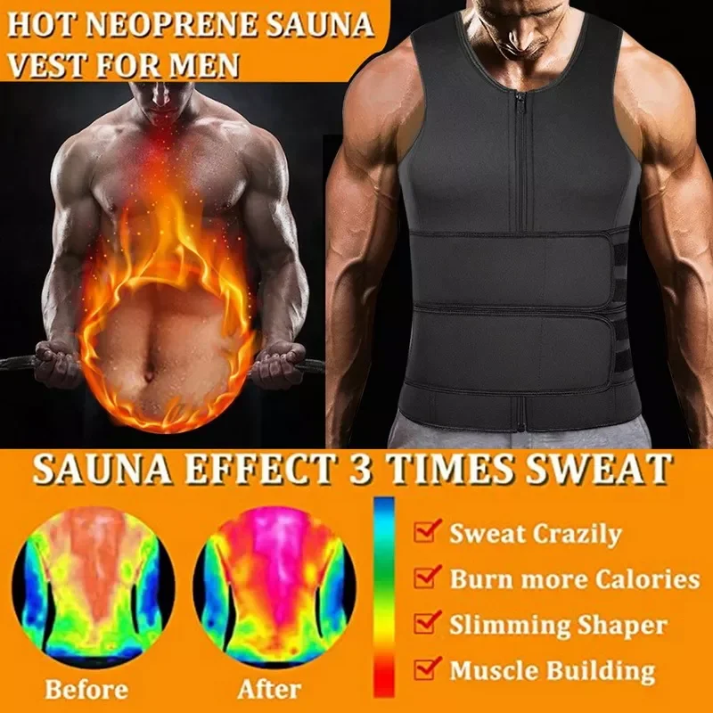 New in Body Shaper Sauna Vest Waist Trainer Double Belt Sweat Shirt Corset Top Abdomen Slimming Shapewear Fat Burn Fitness Top j