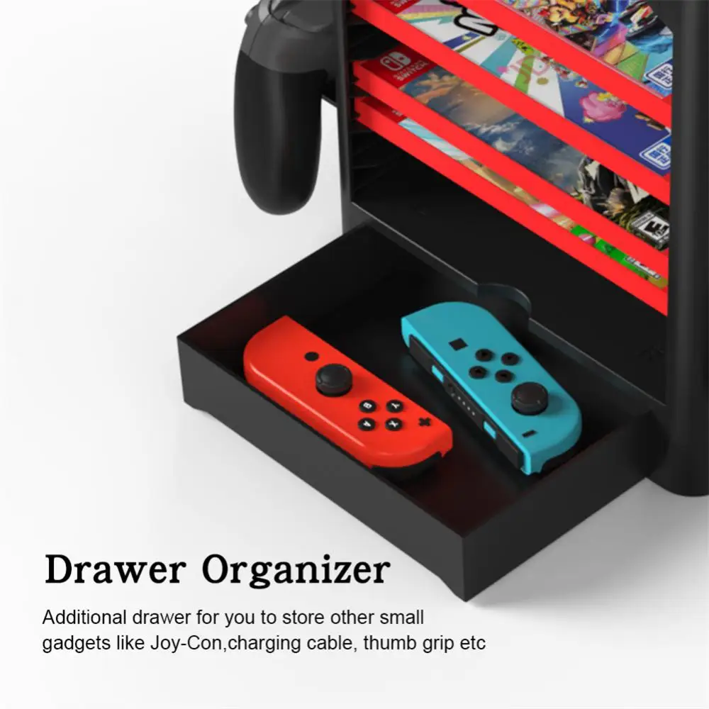 

Controller Bracket Game Console Stand Bottom Panel Left Bracket Frame Ps5 Console Stand Gross Weight 665g Storage Box Black