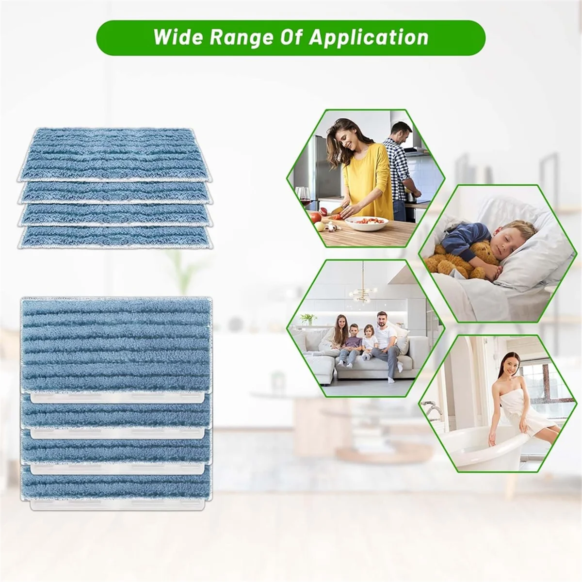 10 шт. многоразовые швабры VM252 VM251 VM255 VM250 VM200 VM200C VM190 VM252C