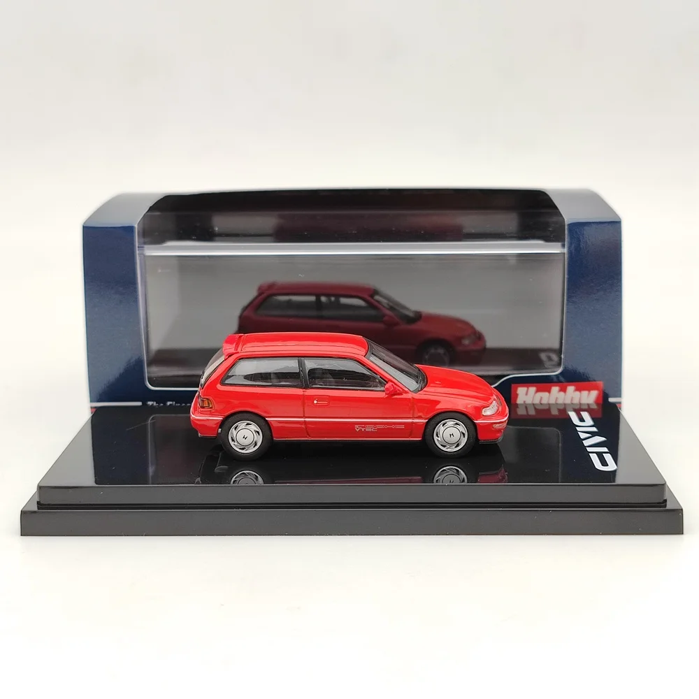 

Hobby Japan HJ641031AR 1/64 For H~da Civic (EF9) SiR Ⅱ Red Diecast Toys Car Collection Gifts