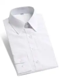 

2023HOT Working clothes white shirt men's long sleeve collar shirts autumn/winter 2018 DY-389