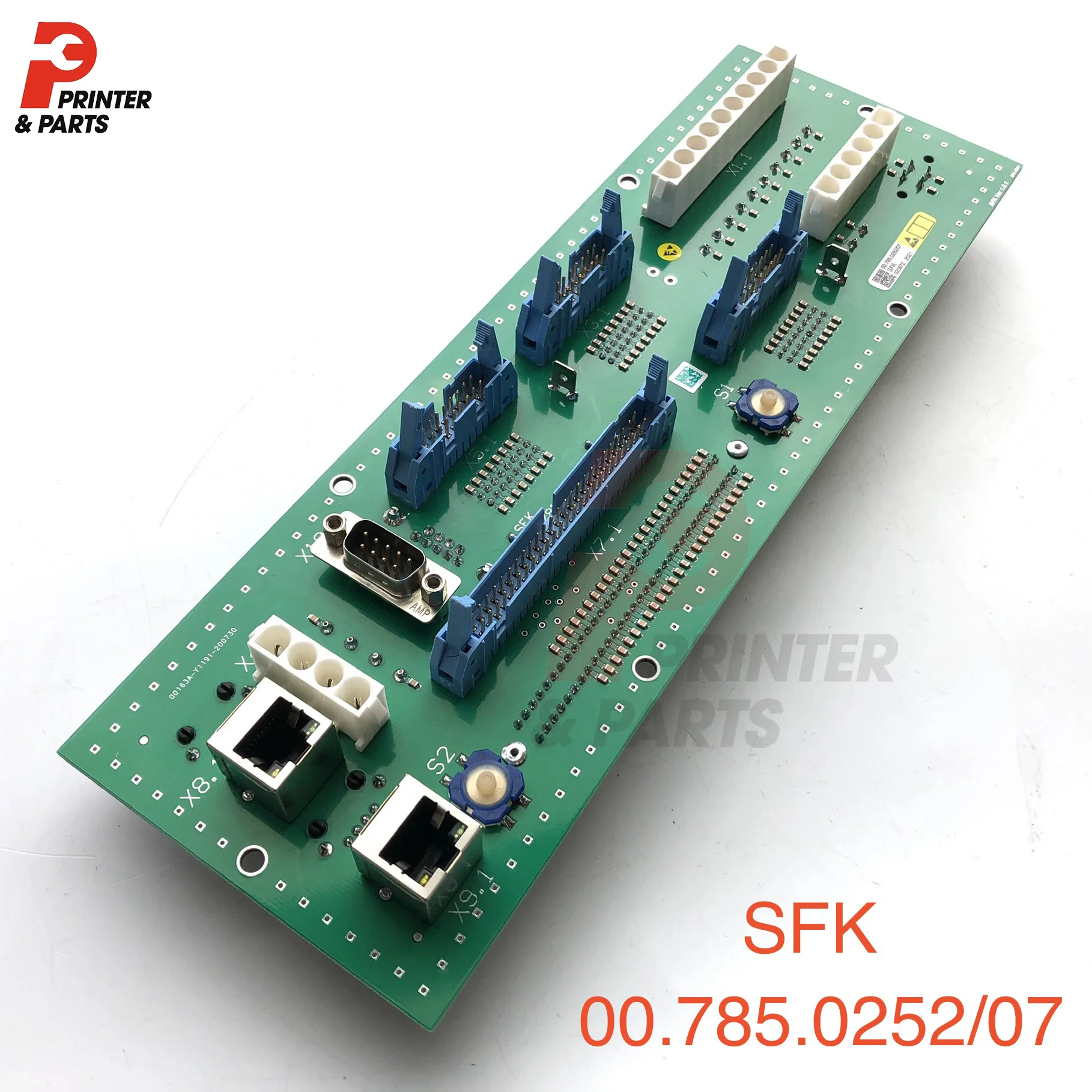 

Heidelberg Machine 00.785.0252 Flat Module SFK 00.781.4969/02 Circuit Board