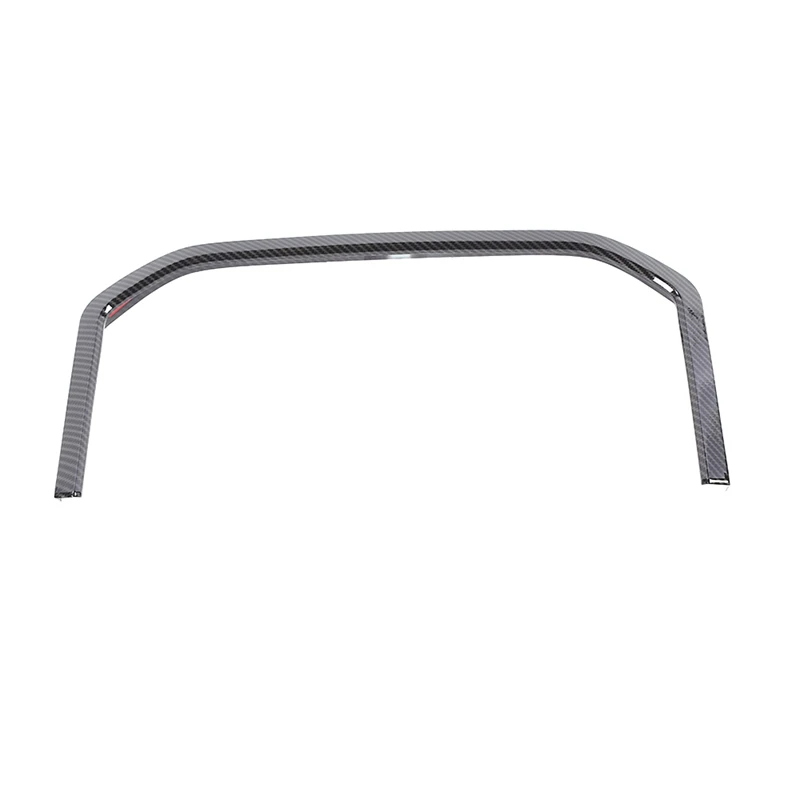 

Central Control GPS Navigation Panel Trim Cover For Ford F150 2021 2022 Accessories, ABS Carbon Fiber