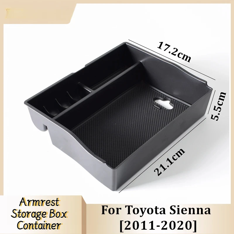 Автомобильный ящик для хранения Tucknbox Toyota Sienna XL30 2011 2012 2013 2014 2015 2016 2017 2018 2019 2020