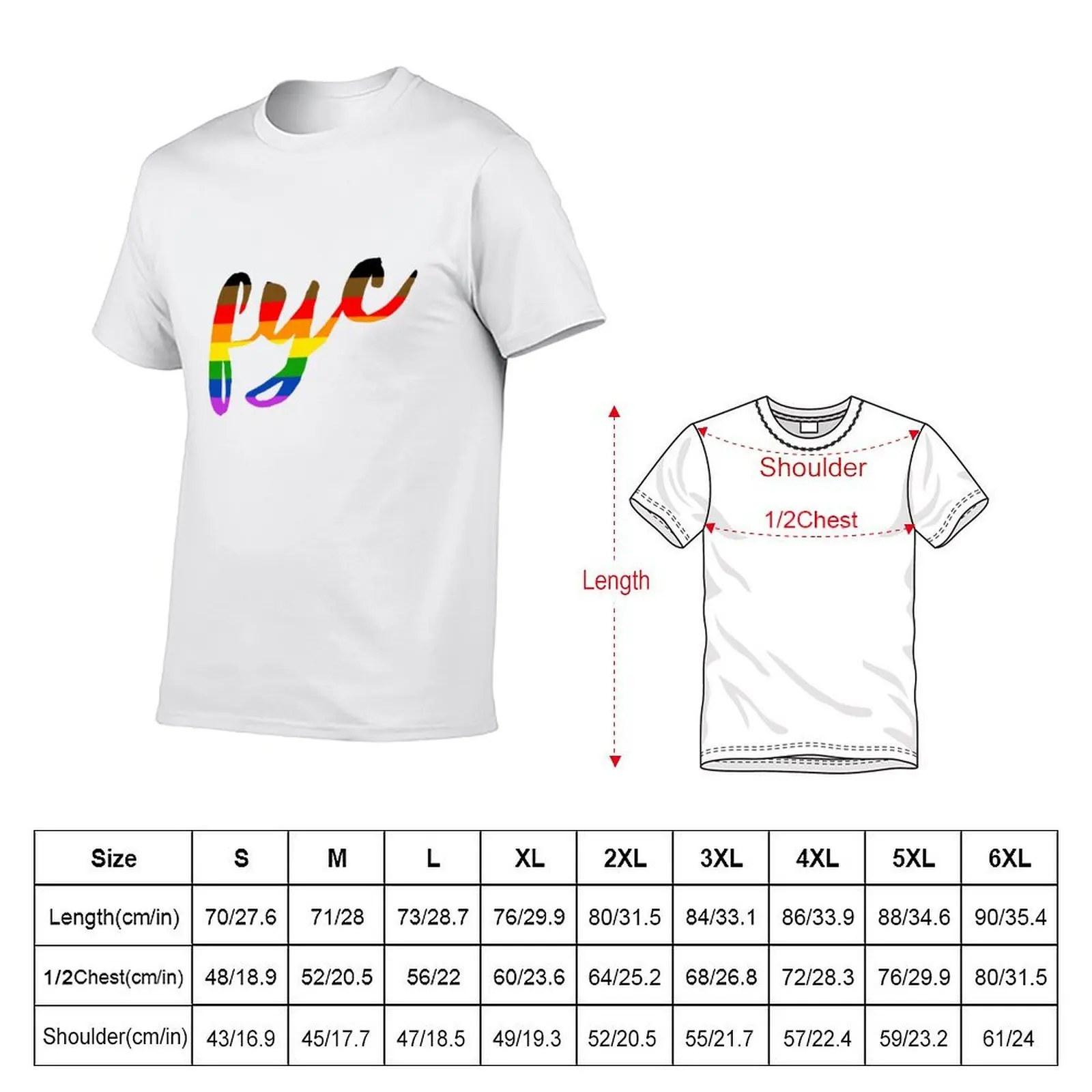 Футболка с логотипом Pride FYC, мужские футболки, высококачественная футболка люксового бренда, мужская дизайнерская футболка (art.: 3920d186fbc89) - 3920d186fbc89