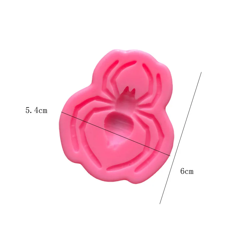 Spider Silicone Cake Baking Mold Sugarcraft Chocolate Cupcake Mould Resin Candy Fondant Decorating Tools images - 6
