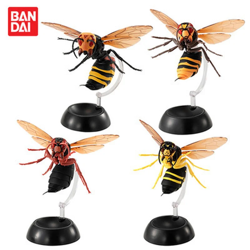 

Bandai Genuine Gashapon Toys Insects Biology Series 02 Simulation Model Hornet Parasitic Wasp Spot Action Figure Ornaments