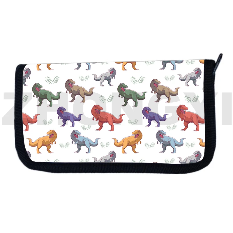 

New Dinosaur with Beer Kvass 3D Wallet Clip Credit Card Money Bag Cute Pivosaurus Purse Fashion Clutch Bag Boys Gifts Coin Purse