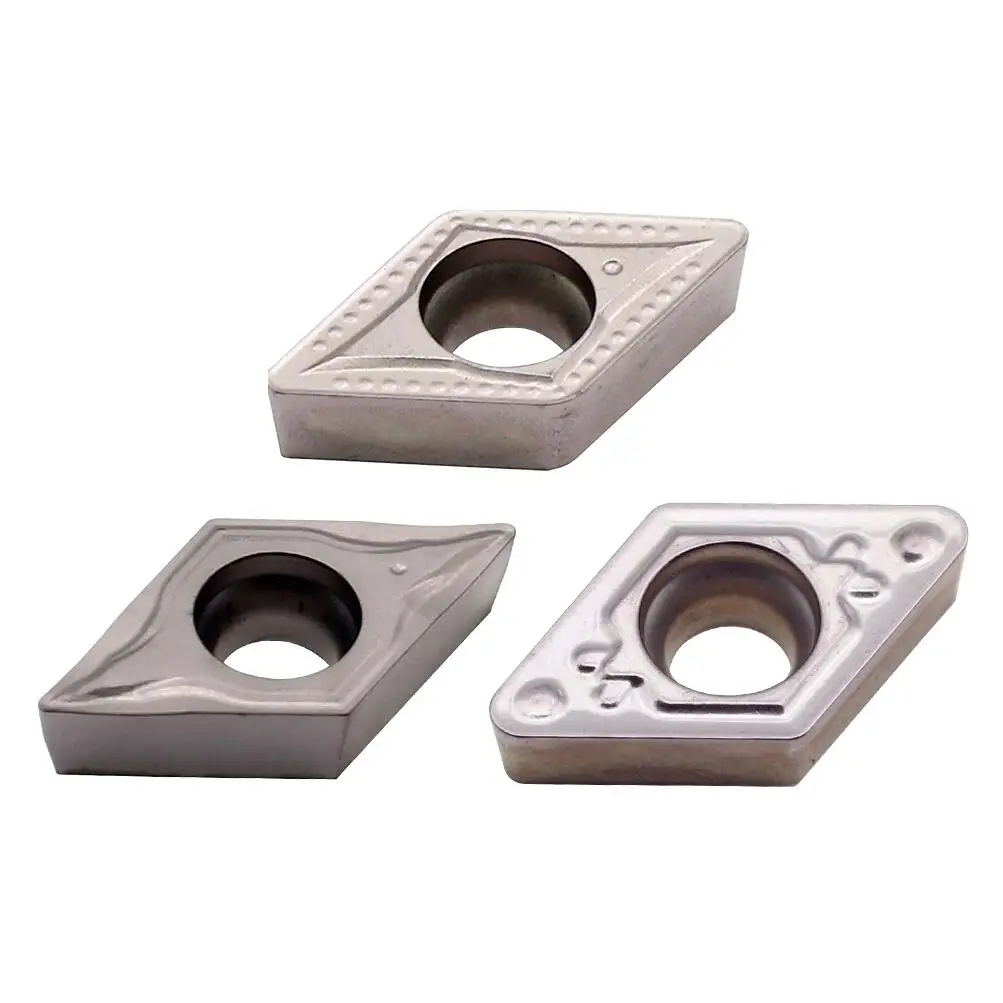 

5PCS DCMT DCGT Hard Alloy Copper and Aluminum Lathe Stainless Steel Processing Wear Resistant Threading Blade