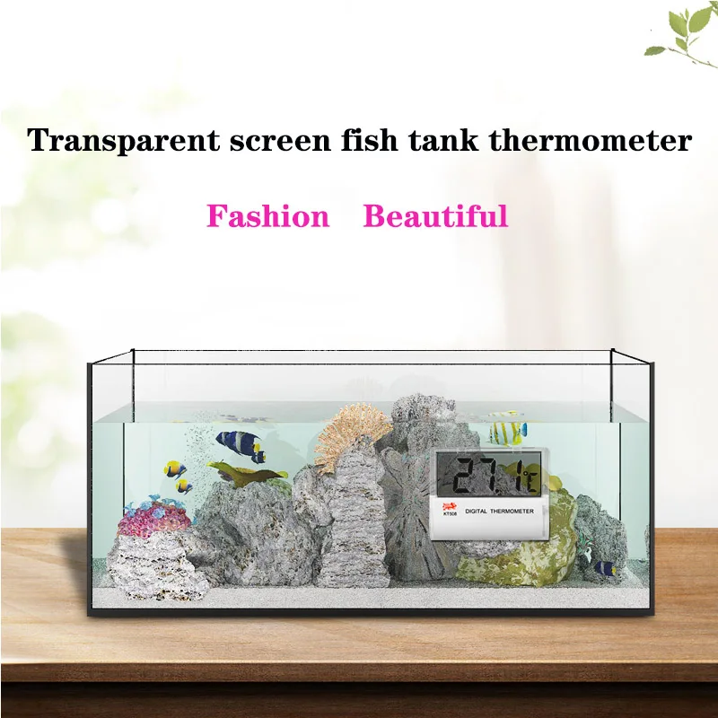 10pcs waterproof lcd digital thermometer aquarium electronic instrumentcooking kitchen oven temperature pentemperature sensor free global shipping