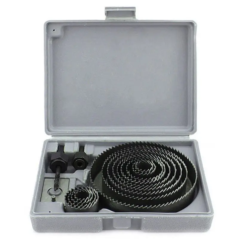 

16Pcs/Set Carbide Drill Bits Wood Drills Tapper Hole Saw Set Holing Tools For Woodworking