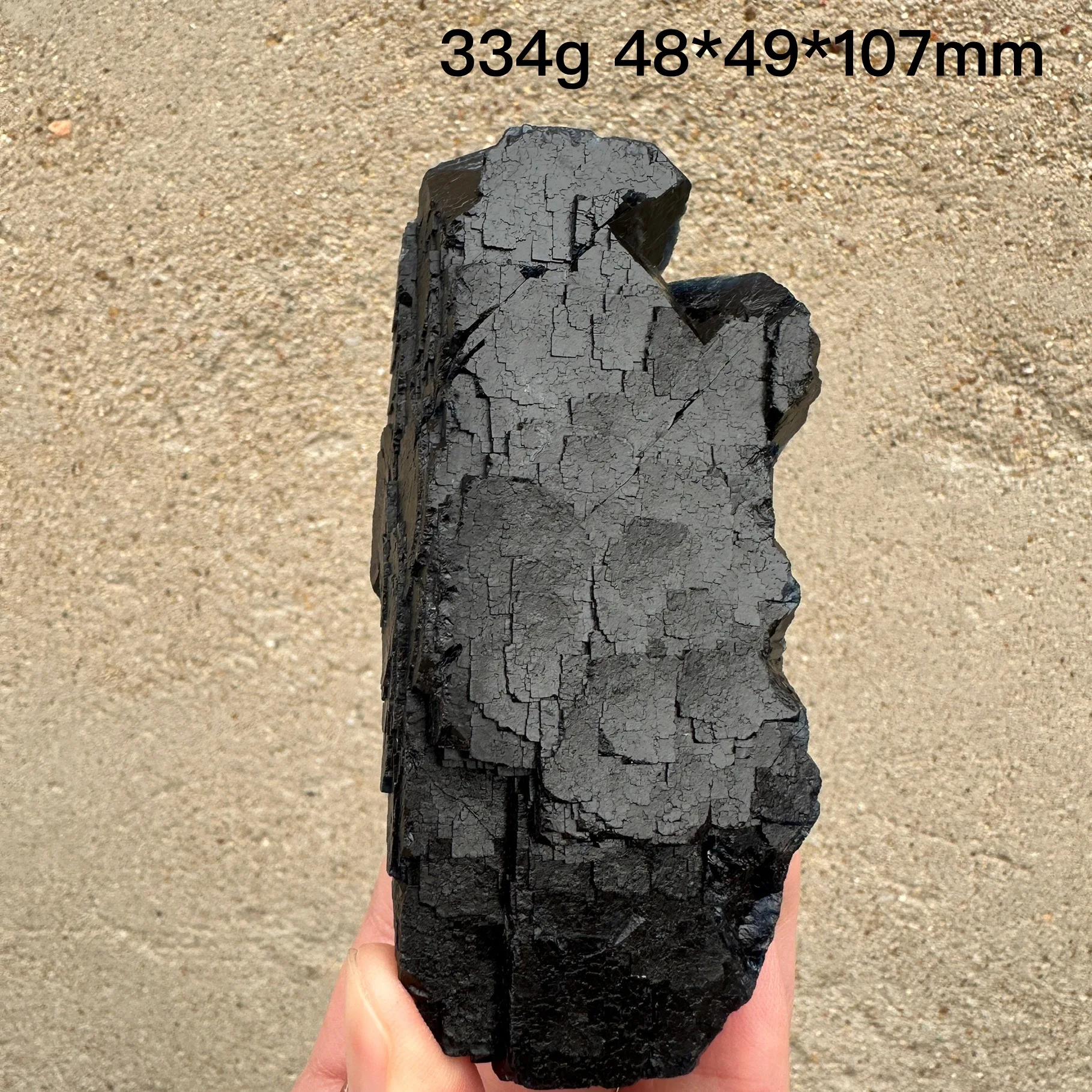 Натуральный Пакистанский Розовый Черный Флюорит Образец (Флуоресцентный Эффект