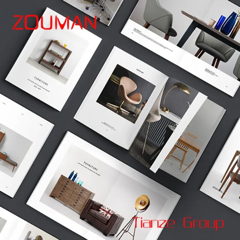 Услуги офсетной печати на заказ A2 A3 A4 A5 A6 логотип ручной журнал листовка плакат