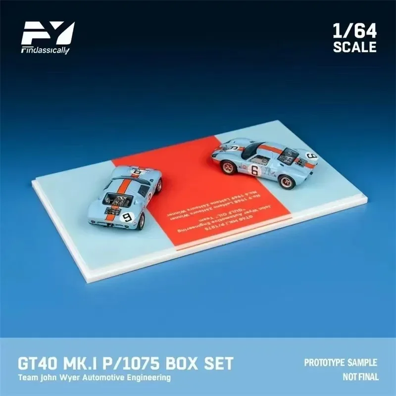 Модель Ford GT40 Mk. в масштабе 164. Металлическая модель автомобиля Le Mans из литого сплава, коллекционная, для мальчиков, рождественский подарок (art.: 3920da34bdf34) - 3920da34bdf34
