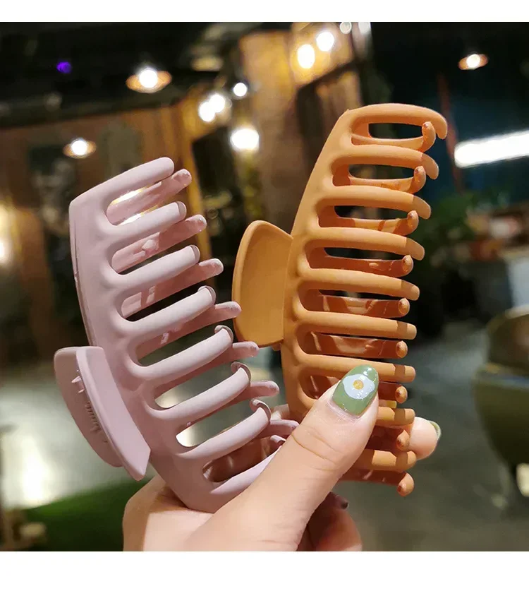 Новый корейский большой зажим для волос в ванну взрослых с бантом задней