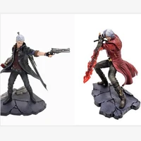 28cm devil dante may cry nero statue action figure pvc model collection toy for friend gifts