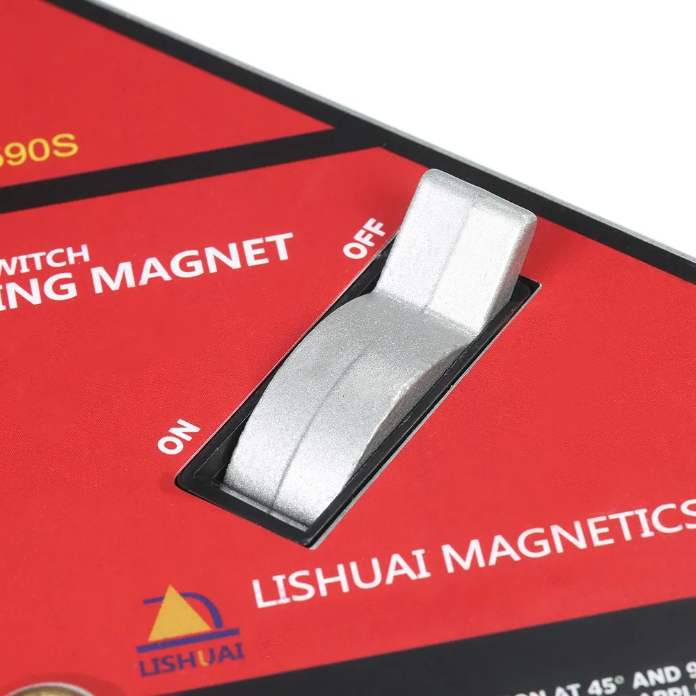 ALLSOME Strong Single Switch Neodymium Welding Magnet Holder On/Off Magnetic Clamp 45/90 Small Size | Обустройство дома
