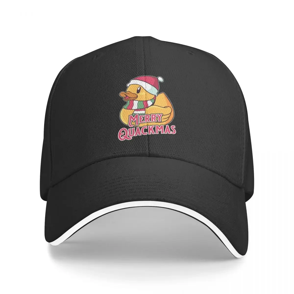 Merry Quackmas Rubber Ducky Baseball Cap