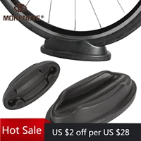 bike front wheel stand station bicycle wheel holder road bike trainer pad support block indoor training front wheel fixing frame