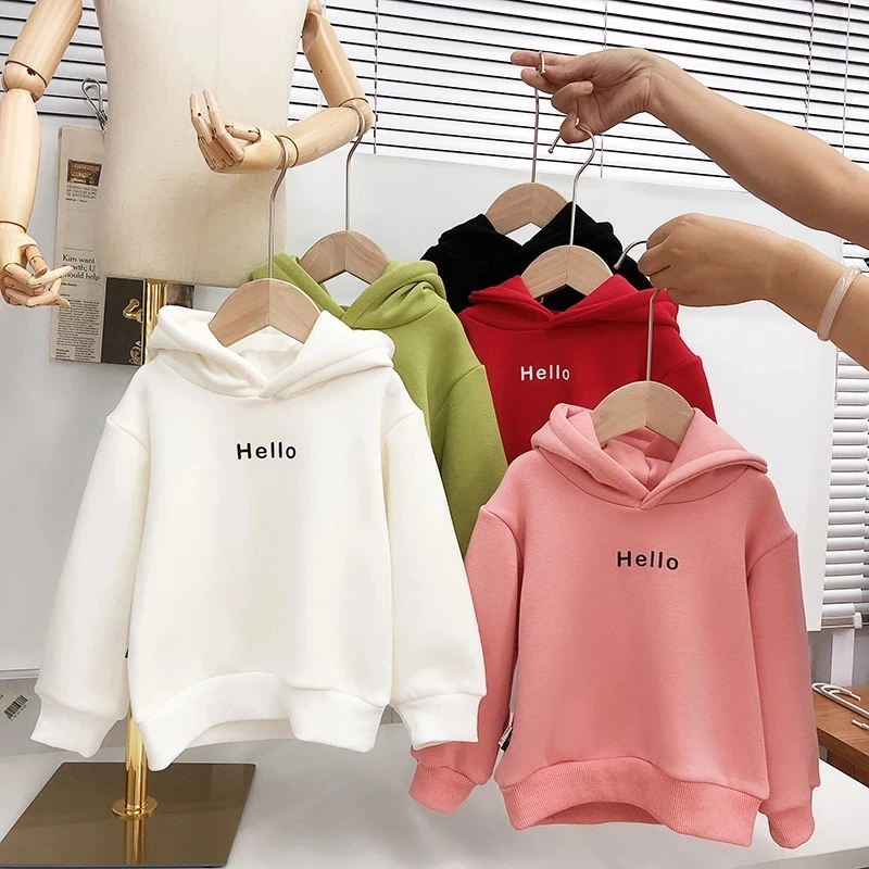 

Baby Children's Clothing Autumn Winter Pants Boys Clothes Sweatshirt Top Toddler Girls Outerwear Hoodies Sports Trousers