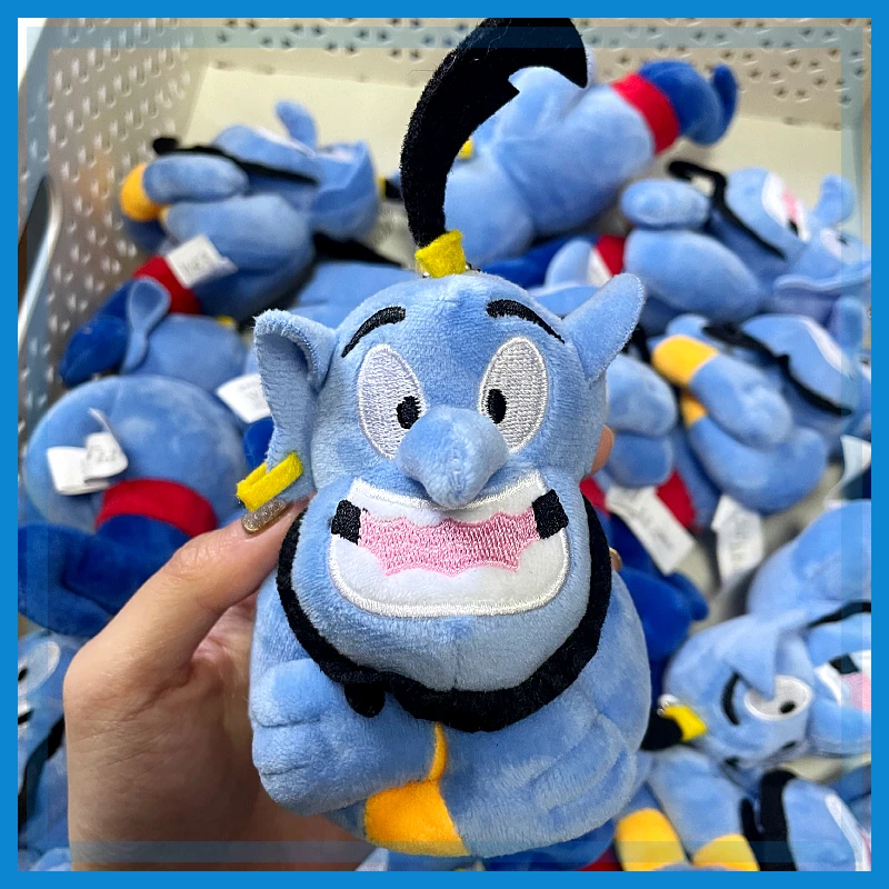 

Игрушка-брелок для ключей Disney Aladdin Lamp Genie плюшевая подвеска Кукла Kawaii пушистая мягкая Набивная игрушка украшение для рюкзака подарок на день...