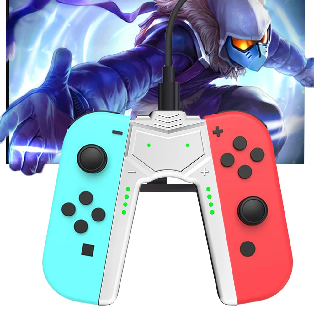 Зарядное устройство для контроллера типа C с индикаторами разъем ручки модели