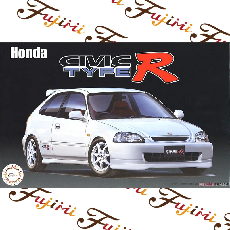 Статическая собранная модель автомобиля Fujimi-03998 масштаб 1/24 для Honda Civic Type R EK9