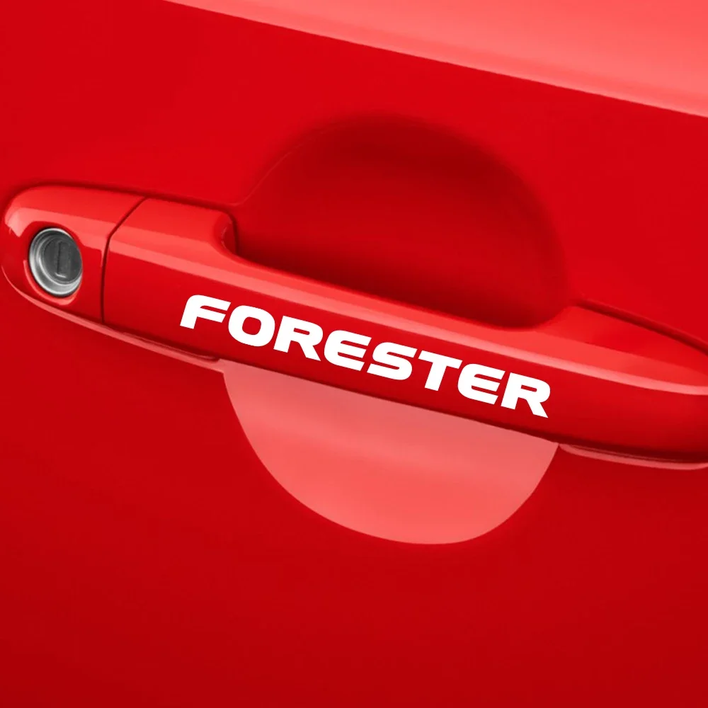 4 шт. Светоотражающие Водонепроницаемые виниловые наклейки на дверную ручку