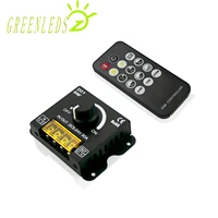 led dimmer rf 14keys remote control 30a knob dc12 24v d01 single color controller with high quality 3 years warranties