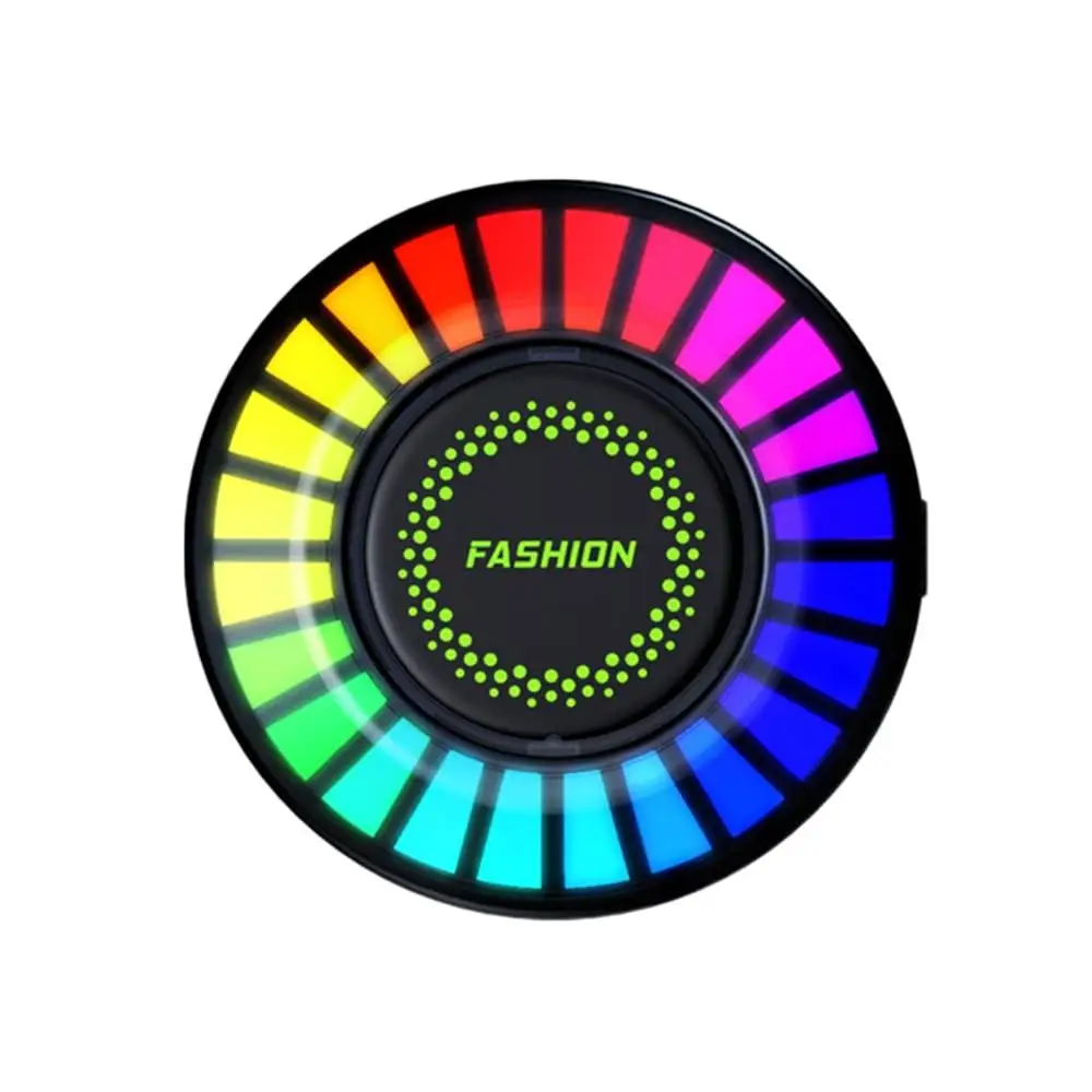 

Освежитель воздуха для автомобиля, освежитель воздуха с клипсой для духов, с голосовым управлением, со светодиодной подсветкой, для аромате...