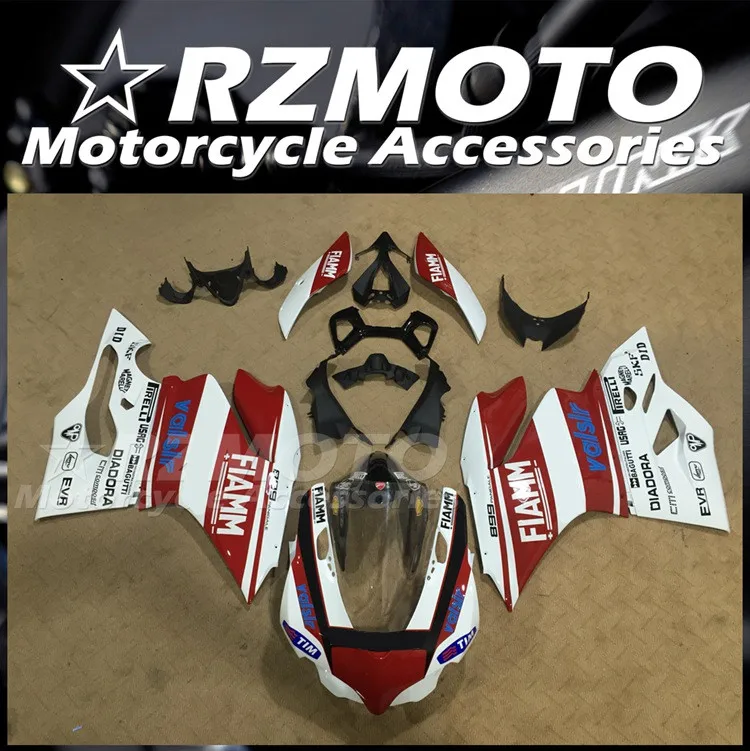 

New ABS Fairings Kit Fit For Ducati Panigale 899 1199 12 13 14 15 16 2012 2013 2014 2015 2016 Bodywork Set Red White