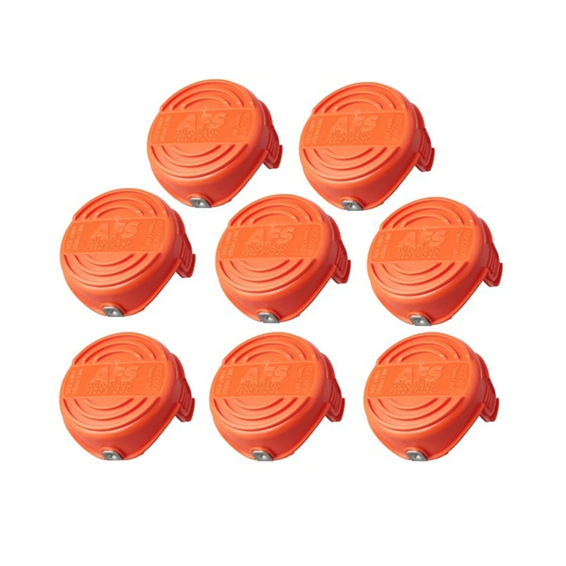 

8PCS Lawn Mower Replacement SF-080-BKP/90583594 Replacement Spool Mowing Head Mowing Rope