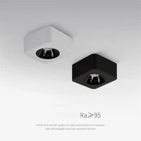 ultra thin surface mounted led spotlight 9w 12w 15w home living room bedroom porch aisle corridor single head ceiling wick