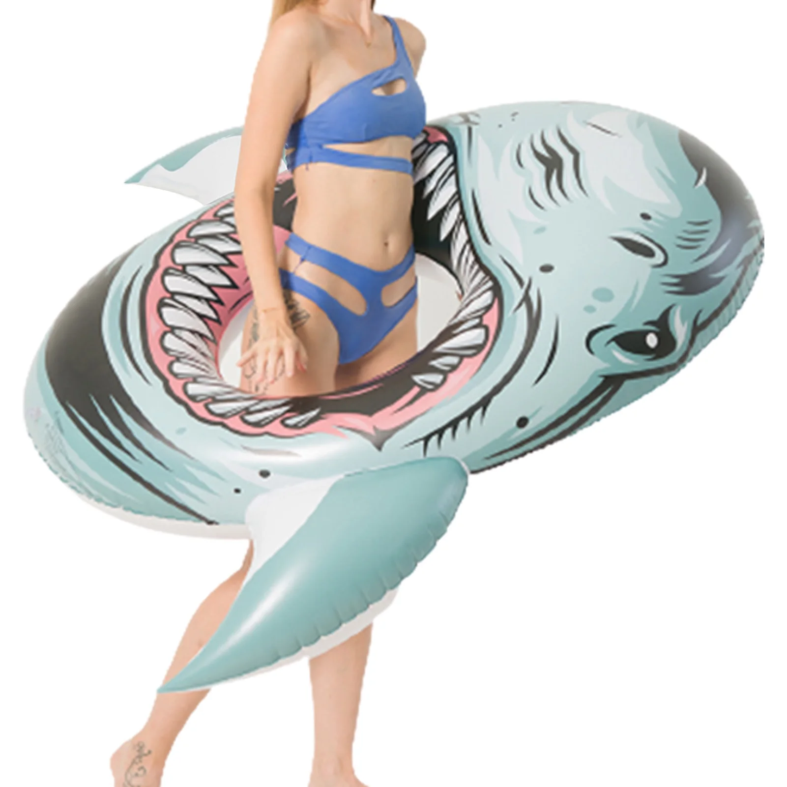 

Акула надувной водный поплавок в форме животного надувной бассейн Акула поплавок трубка для детей взрослых пляжный принадлежности для вечеринки на открытом воздухе