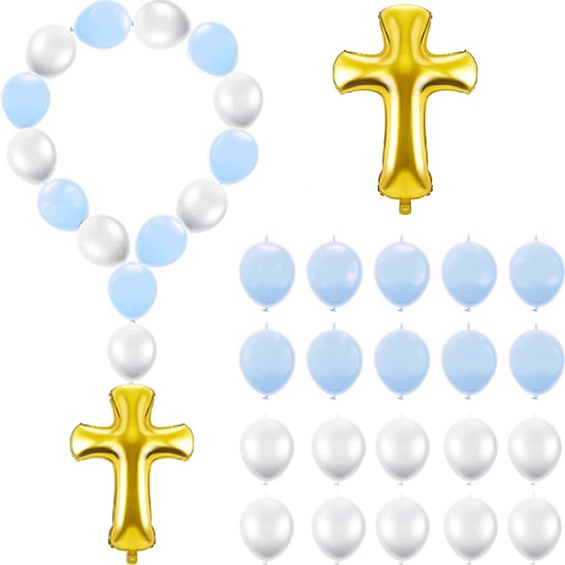 

Комплект воздушных шаров для крещения MicroPlush