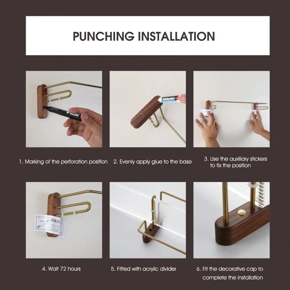 

Съемная настенная стойка для хранения для ванной комнаты