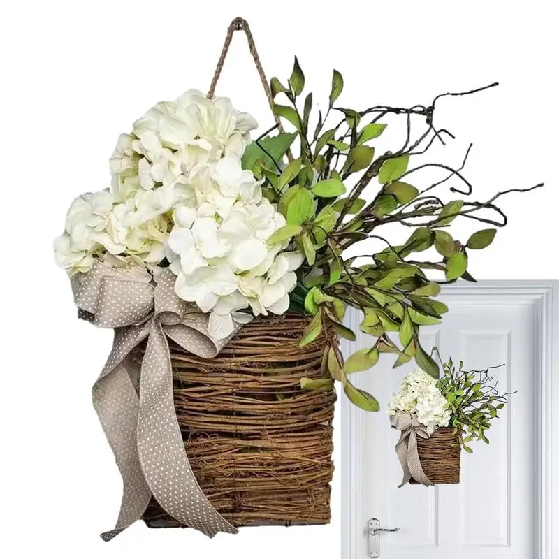 

Реалистичные подвесные корзины с цветами для использования на открытом воздухе, в помещении, во внутреннем дворе, в саду, на крыльце, дека, Д...