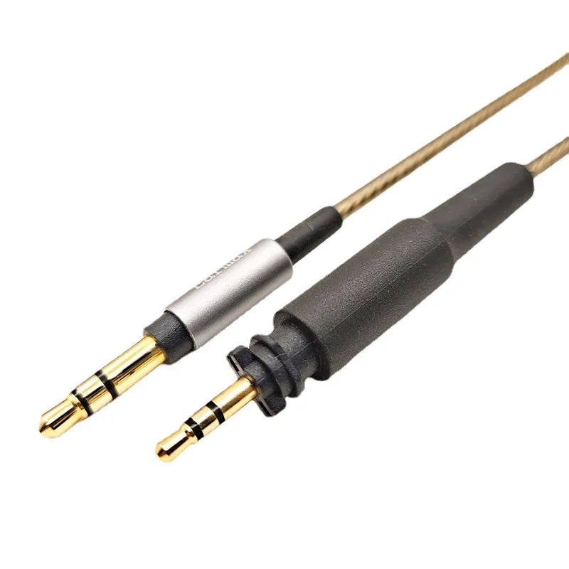 Кабель для наушников Shure SRH840A SRH440A 4-жильный посеребренный провод улучшенный от 3 5